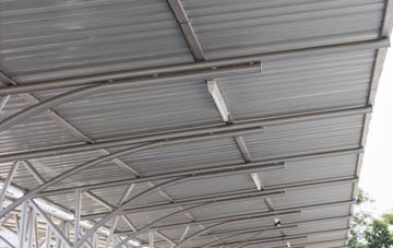 installing North Gluss metal roofing